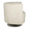 Draaibaar fauteuil beige - Dutchbone Flower