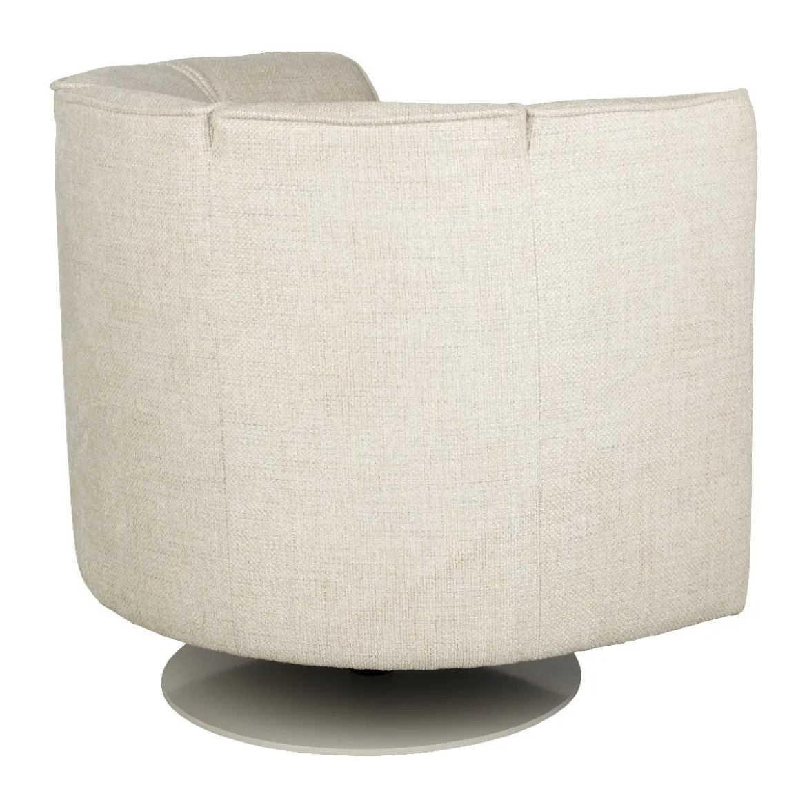 Draaibaar fauteuil beige - Dutchbone Flower