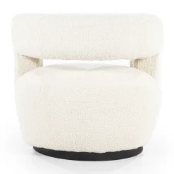 Draaibare fauteuil boucle - Eleonora Sharon