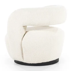 Draaibare fauteuil boucle - Eleonora Sharon