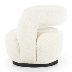 Draaibare fauteuil boucle - Eleonora Sharon