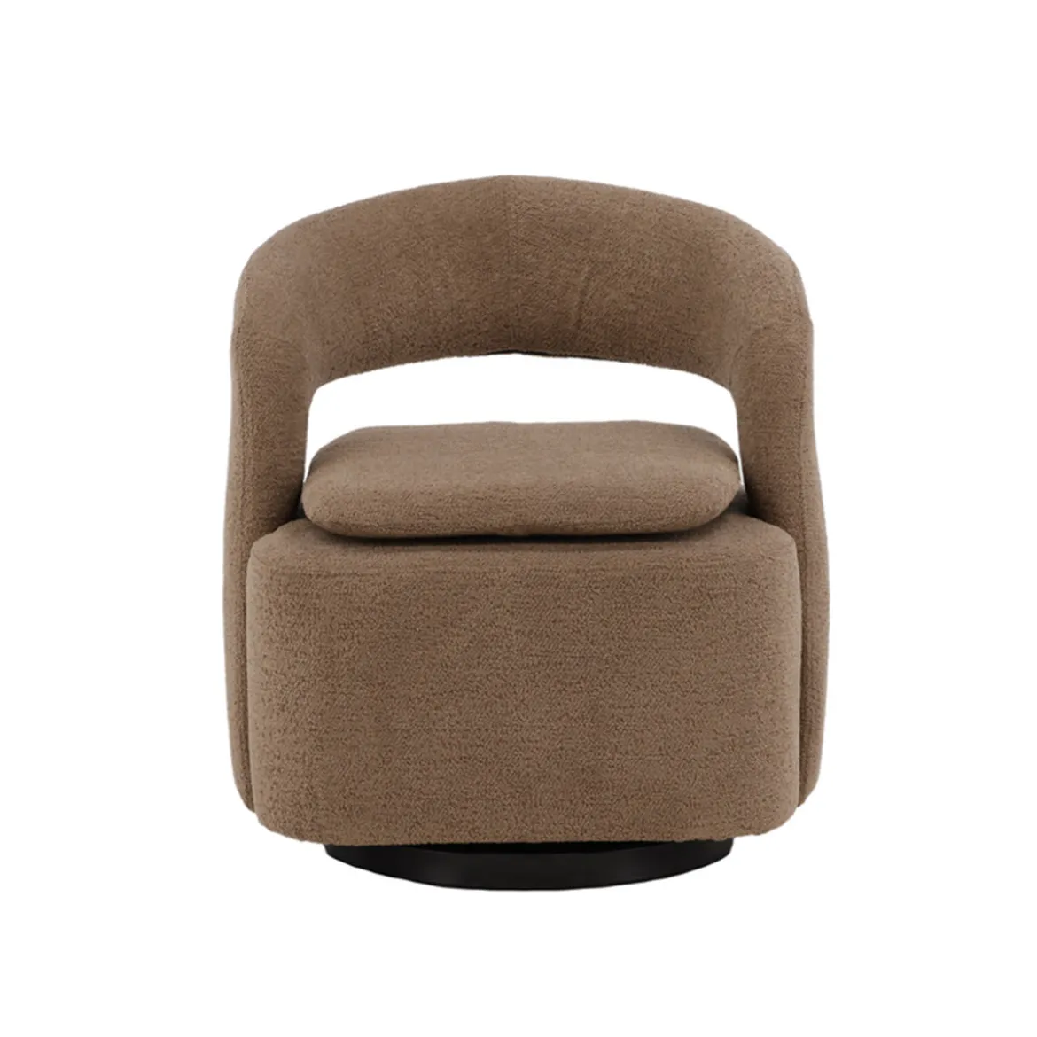 Draaibare fauteuil met open rug - Lavis Laurel