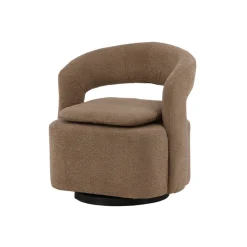 Draaibare fauteuil met open rug - Lavis Laurel