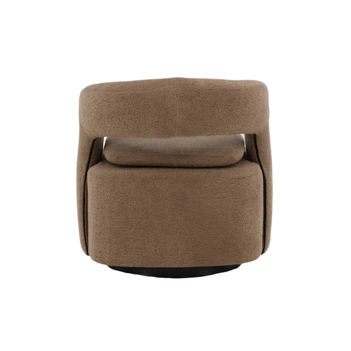 Draaibare fauteuil met open rug - Lavis Laurel