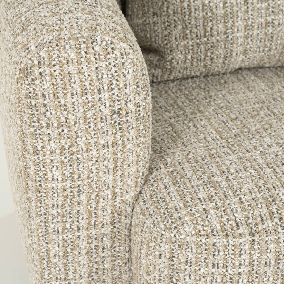 Draaibare fauteuil met walnoot hout - Eleonora Jordan