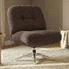 Draaibare fauteuil retro ribstof - Bodio Boston