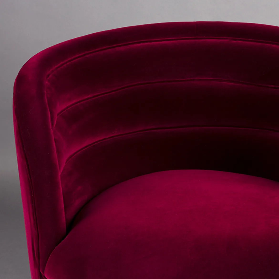Draaibare fauteuil velvet - Dutchbone Dorothy