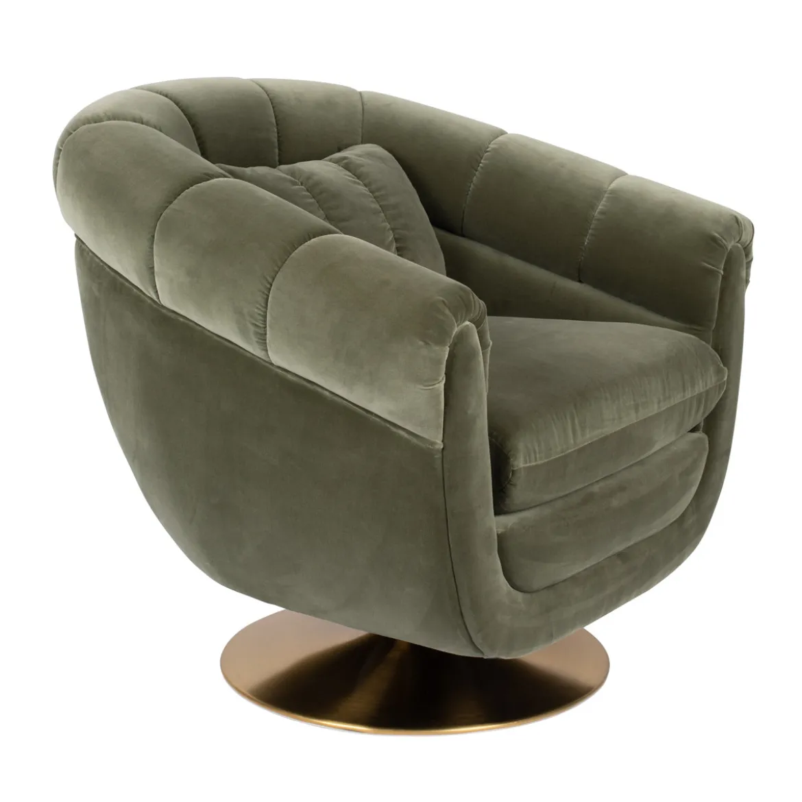 Draaibare fauteuil vintage - Dutchbone Member
