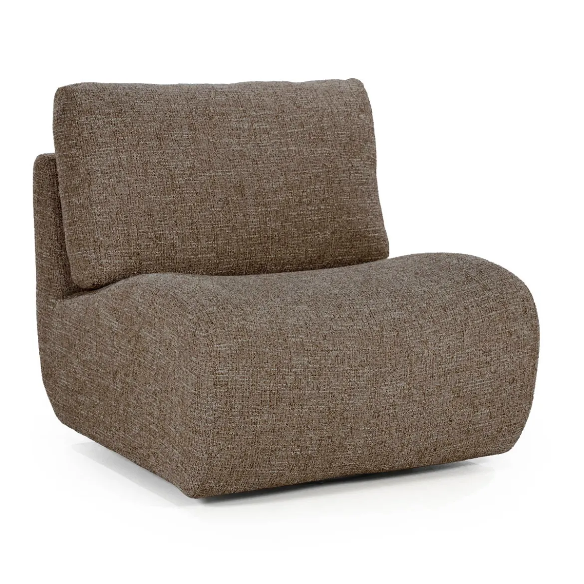 Draaibare fauteuil zonder armleuning - Eleonora Lucia