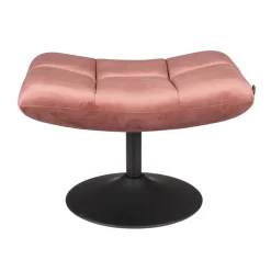Draaibare hocker fluweel - Dutchbone Bar