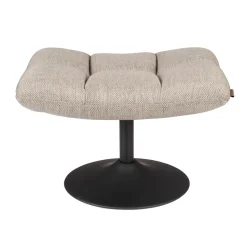 Draaibare hocker stof - Dutchbone Bar