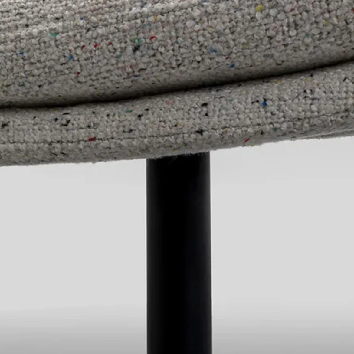 Draai fauteuil met voetenbank - Kare Design Standford
