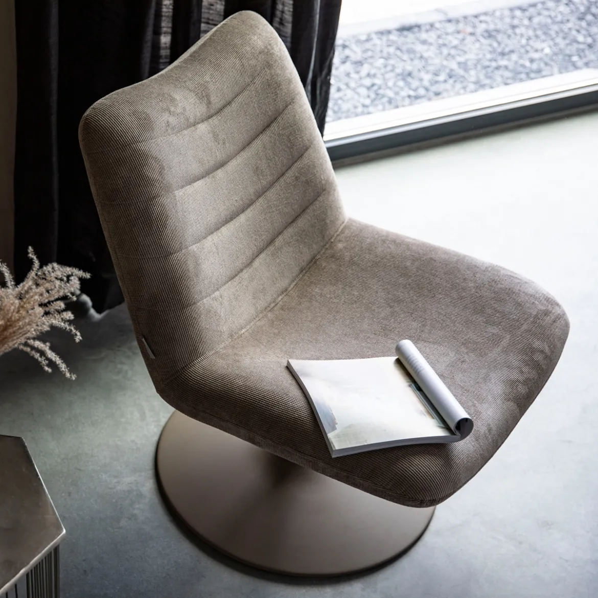 Draaifauteuil retro design - Zuiver Bubba