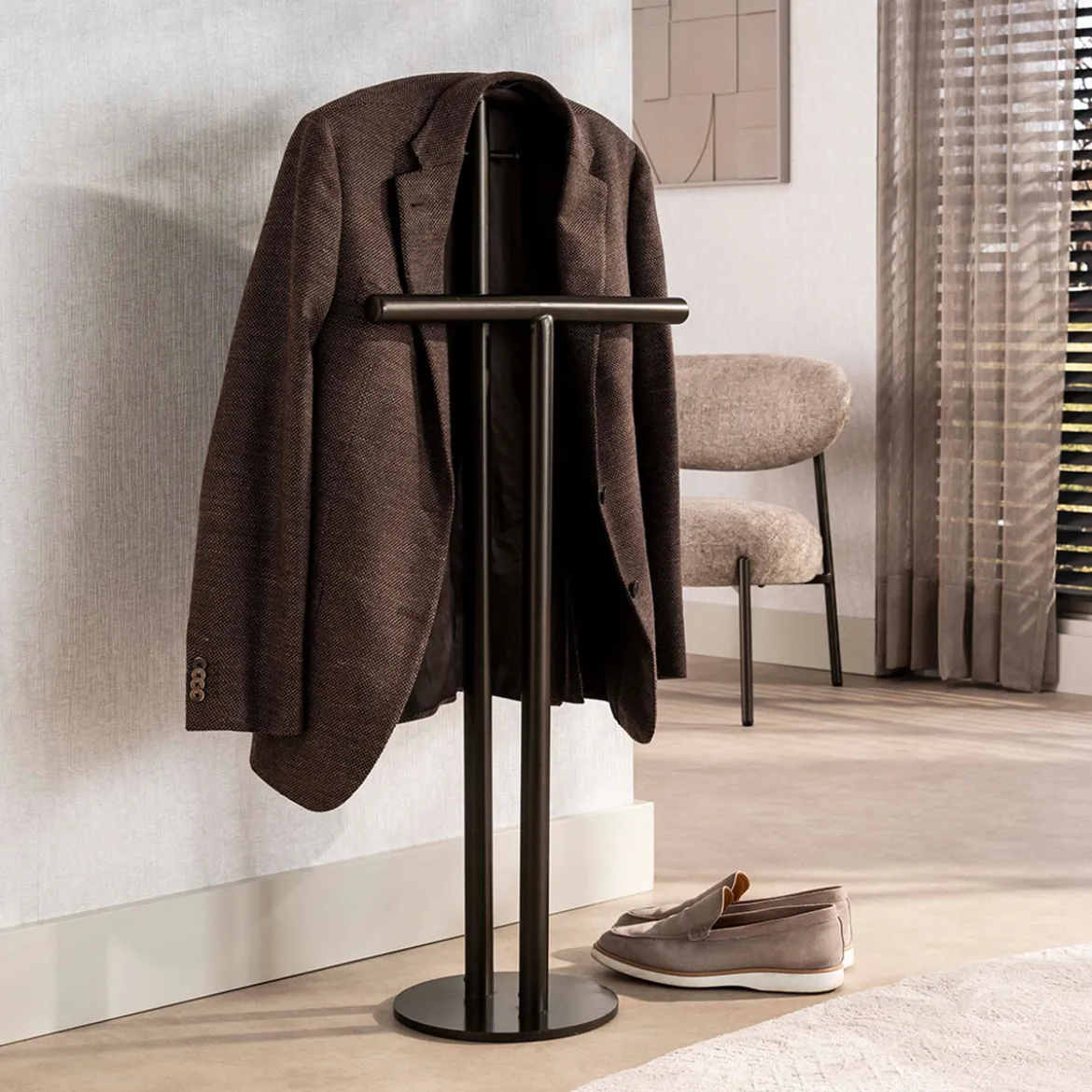 Dressboy in bronskleurig staal - Santa Luno