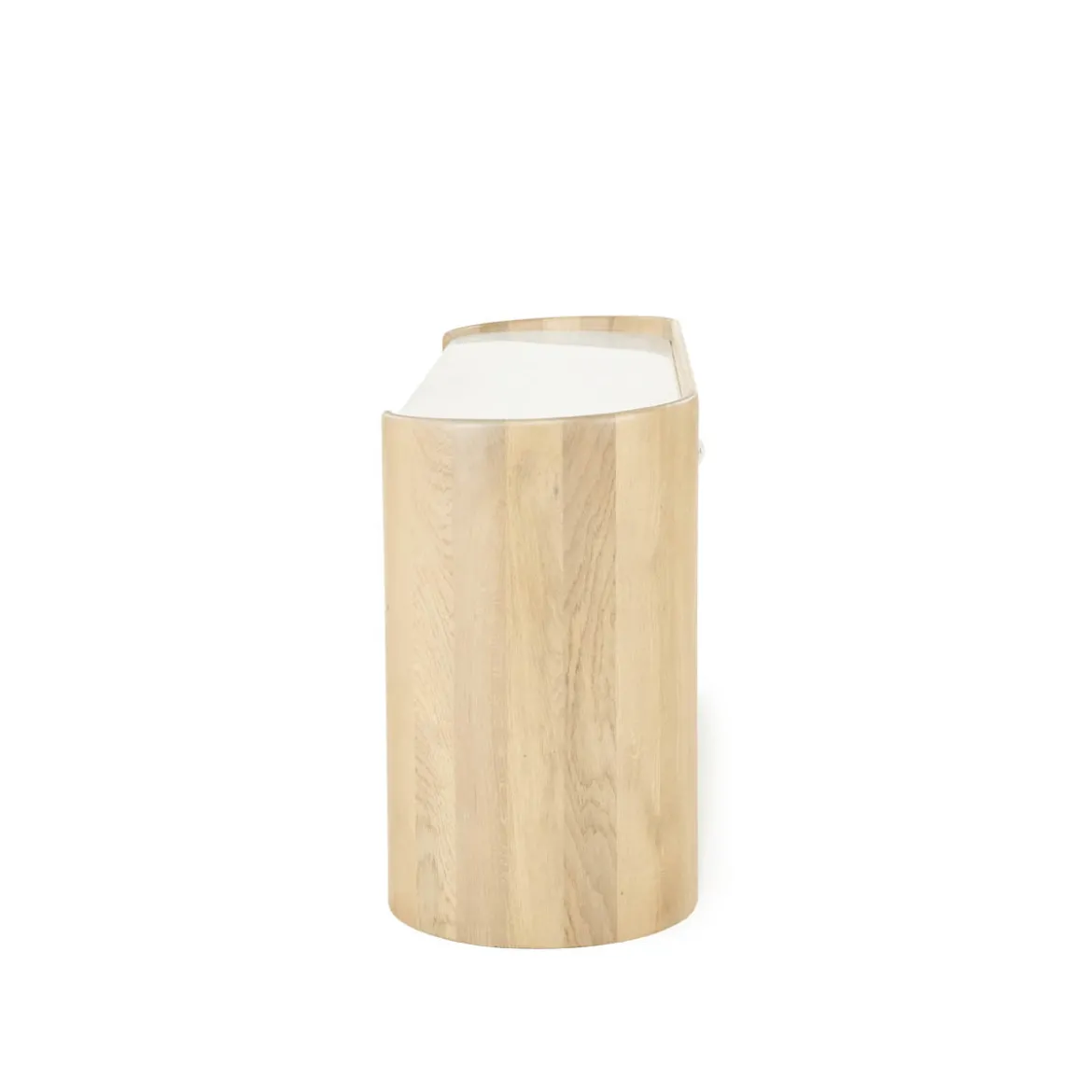 Dressoir eiken met wit marmer - Eleonora Don