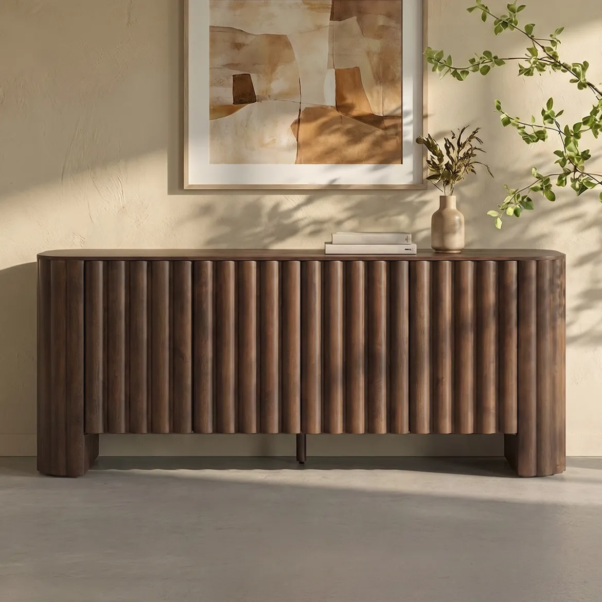 Dressoir met ribbels - Bodio Toshi