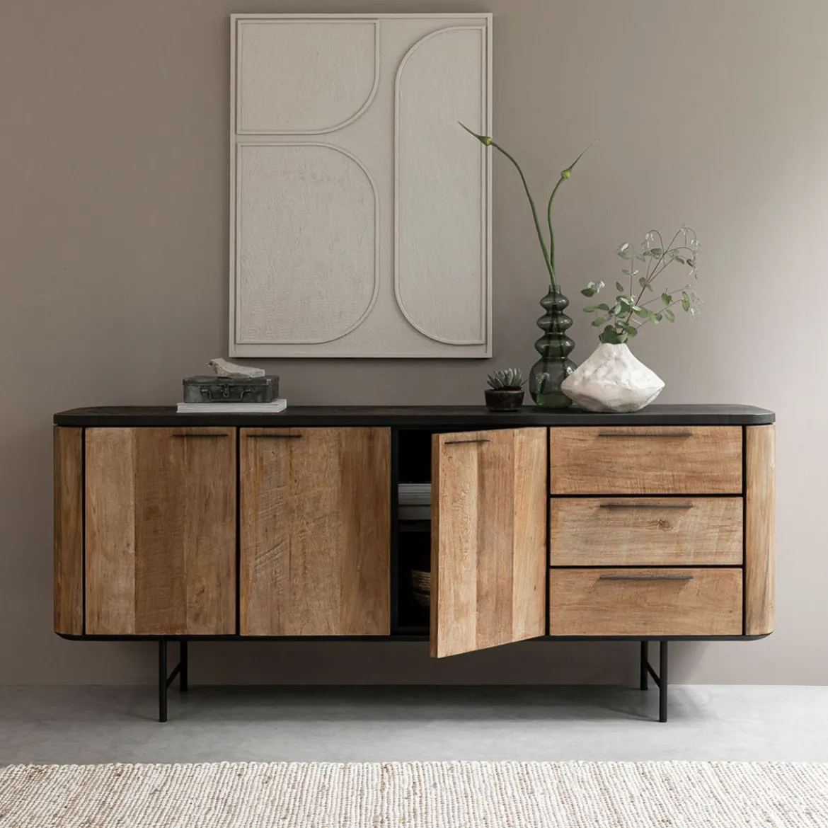 Dressoir met ronde hoeken - DTP Home Soho