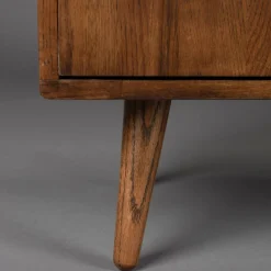 Dressoir walnoot en travertin - Dutchbone Arda