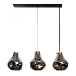 Druppel hanglamp gebogen glas - Santa Dent Glass