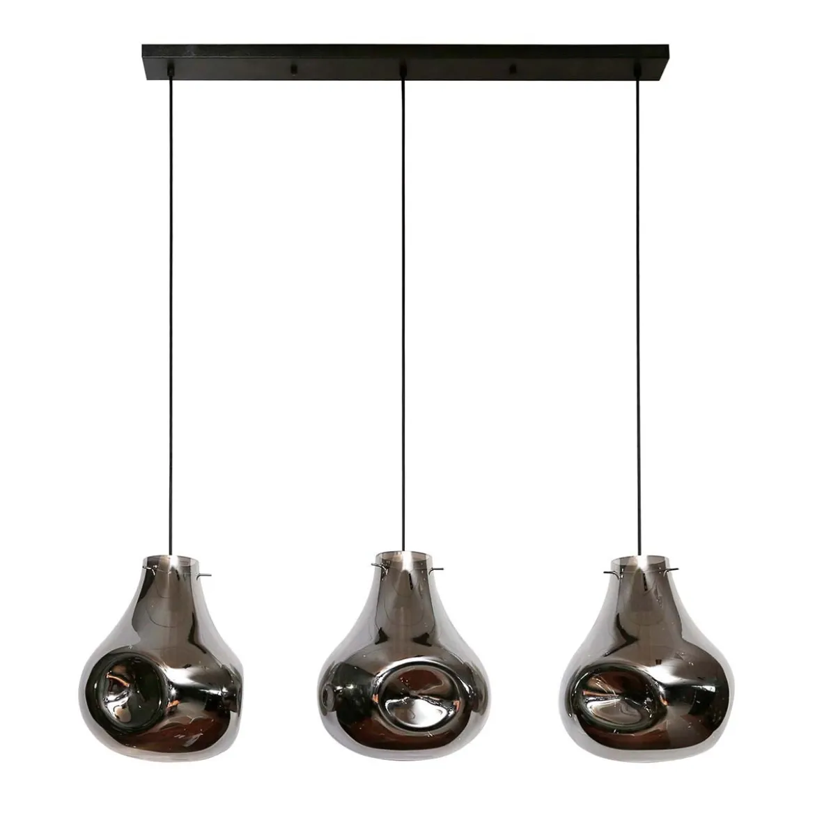 Druppel hanglamp gebogen glas - Santa Dent Glass