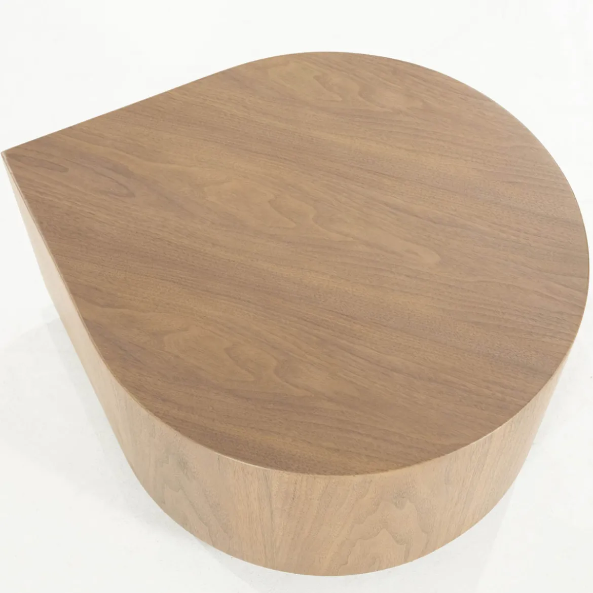 Druppelvorm salontafel hout - Eleonora Jules