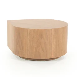 Druppelvorm salontafel hout - Eleonora Jules