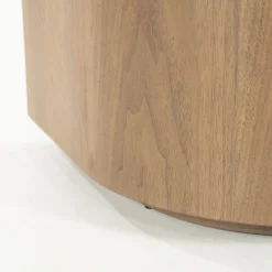 Druppelvorm salontafel hout - Eleonora Jules