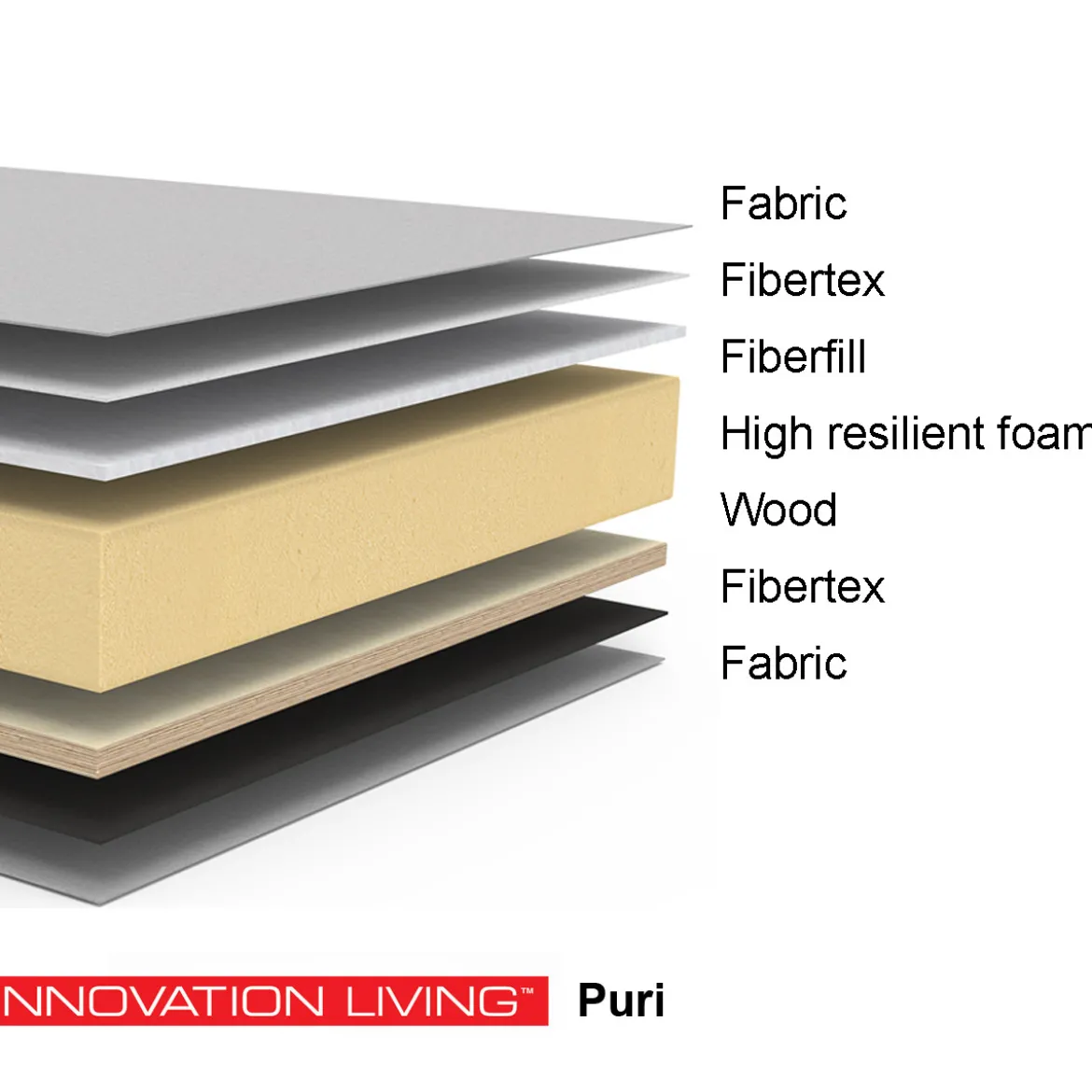 Duurzaam design daybed - Innovation Living Puri Walnoot