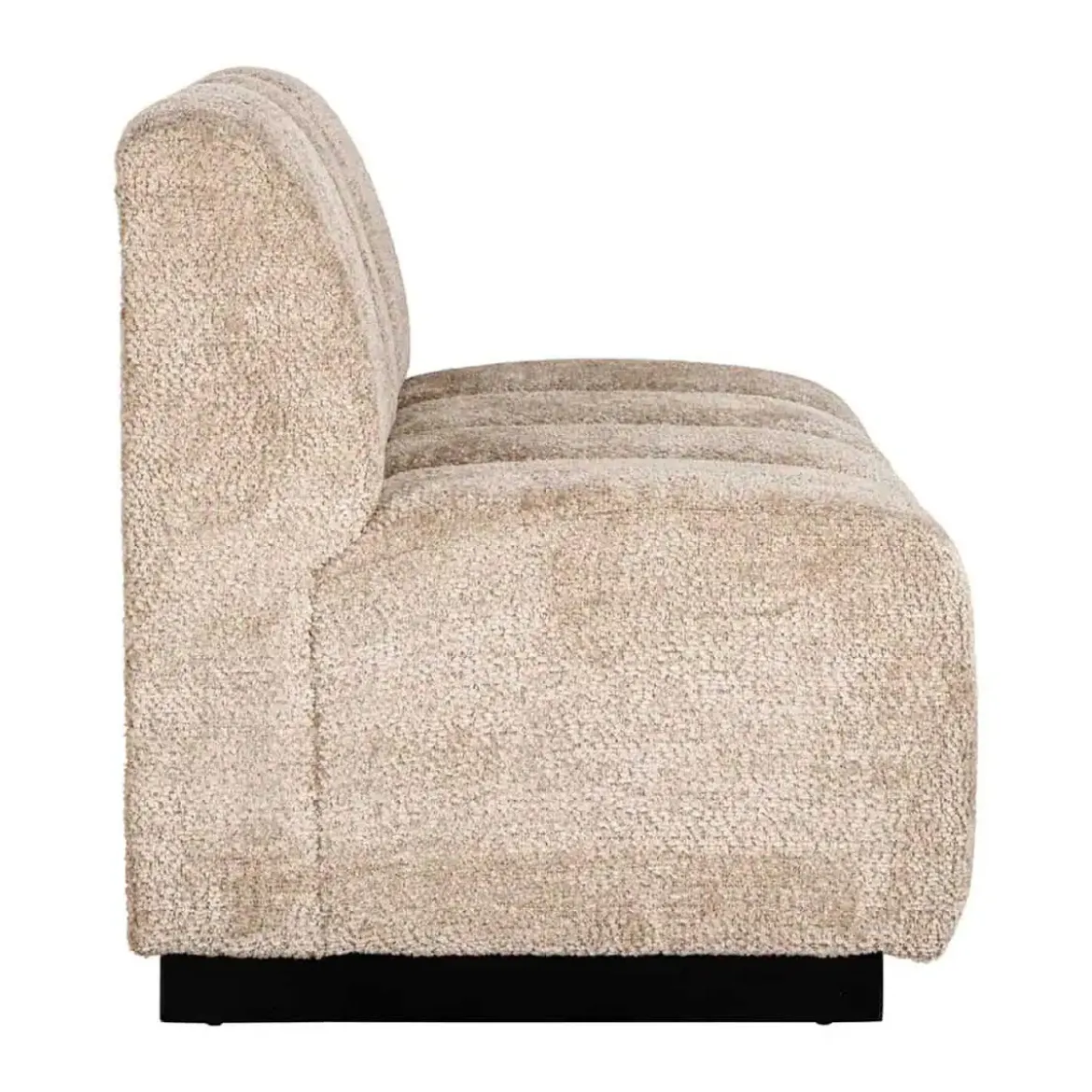 Eetkamerbank zachte stof lovely beige - Richmond Interiors Hillpark