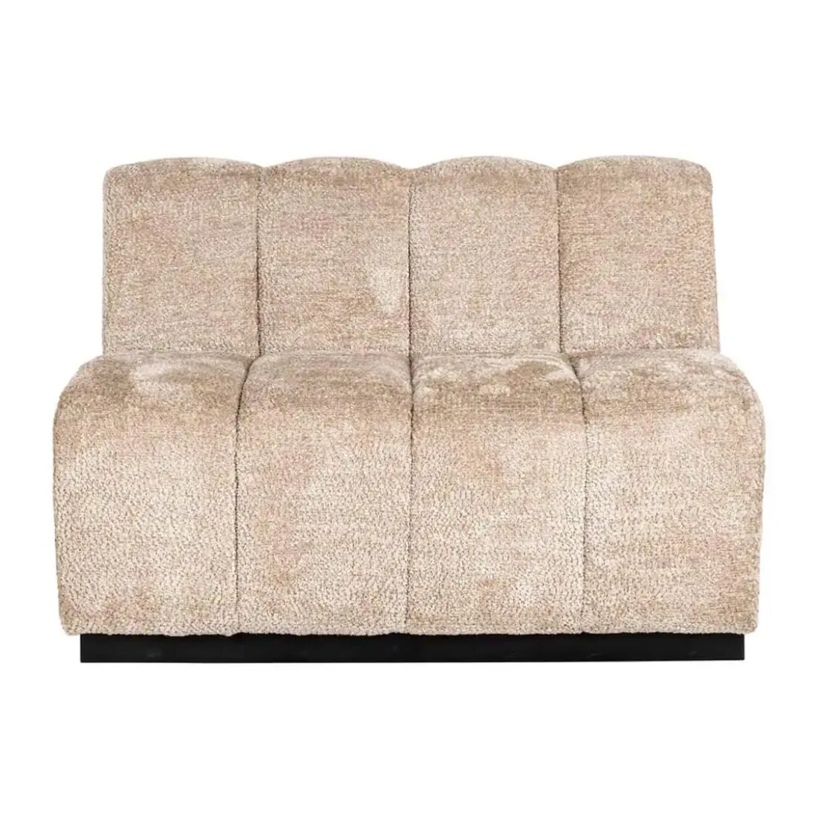 Eetkamerbank zachte stof lovely beige - Richmond Interiors Hillpark