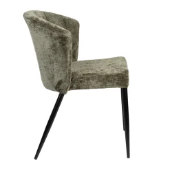 Eetkamerstoel vintage velvet - Dutchbone Georgia