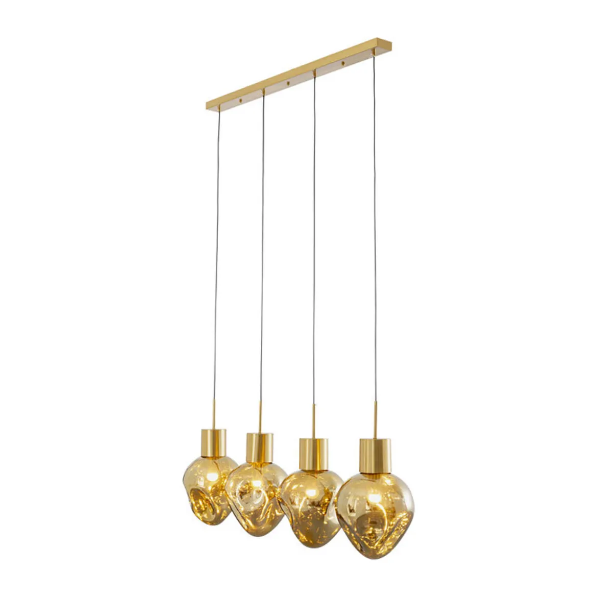 Eettafel hanglamp gedeukt glas - Kare Design Supernova Dough
