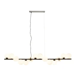 Eettafel hanglamp met glazen bollen - Kare Design Scala Balls