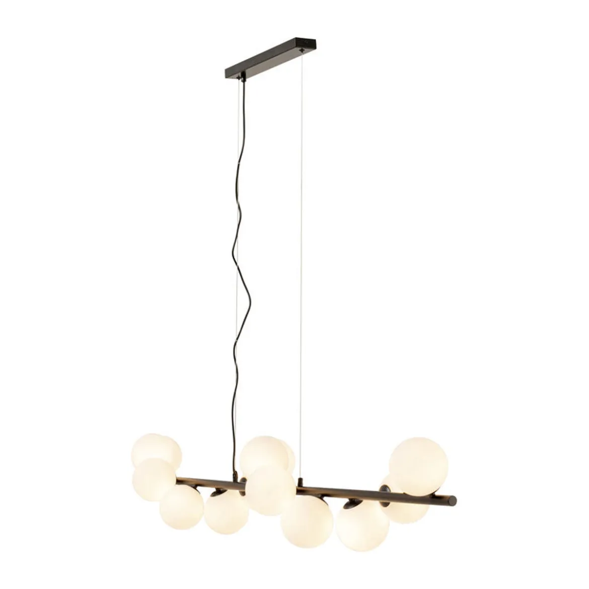 Eettafel hanglamp met glazen bollen - Kare Design Scala Balls