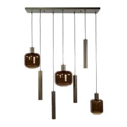 Eettafel hanglamp modern design - Santa Bronza