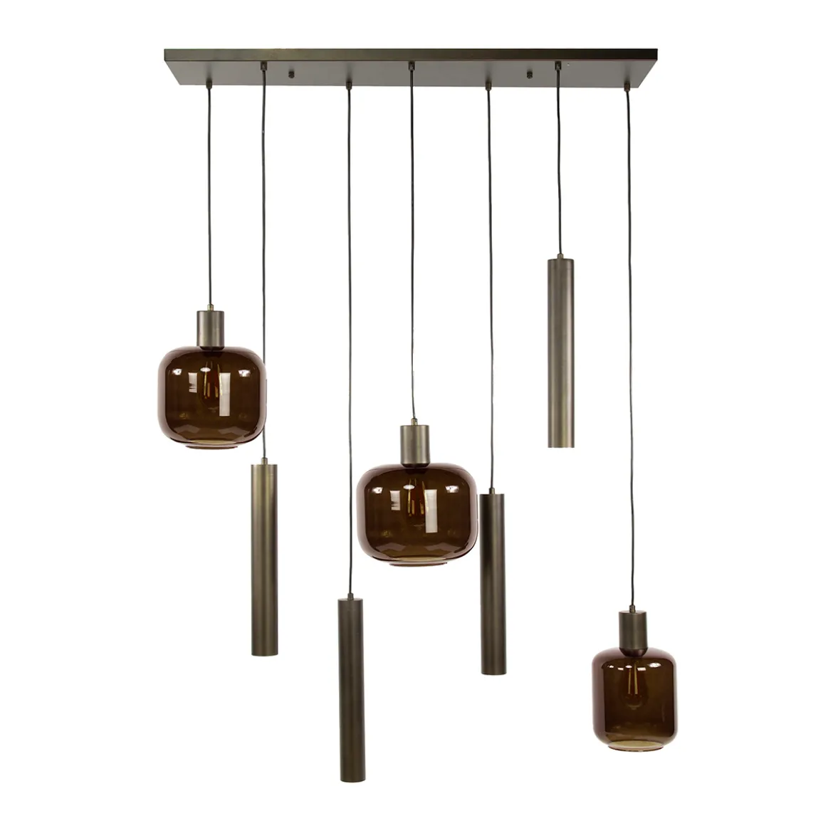 Eettafel hanglamp modern design - Santa Bronza