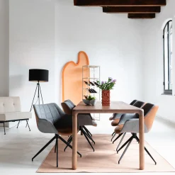 Eettafel hout modern design - Zuiver Storm