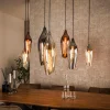 Eettafel lamp druppel gekleurd glas - Santa Cocoon