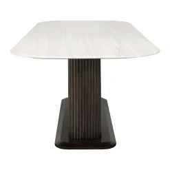 Eettafel marmer en donker hout - Richmond Interiors Mayfield
