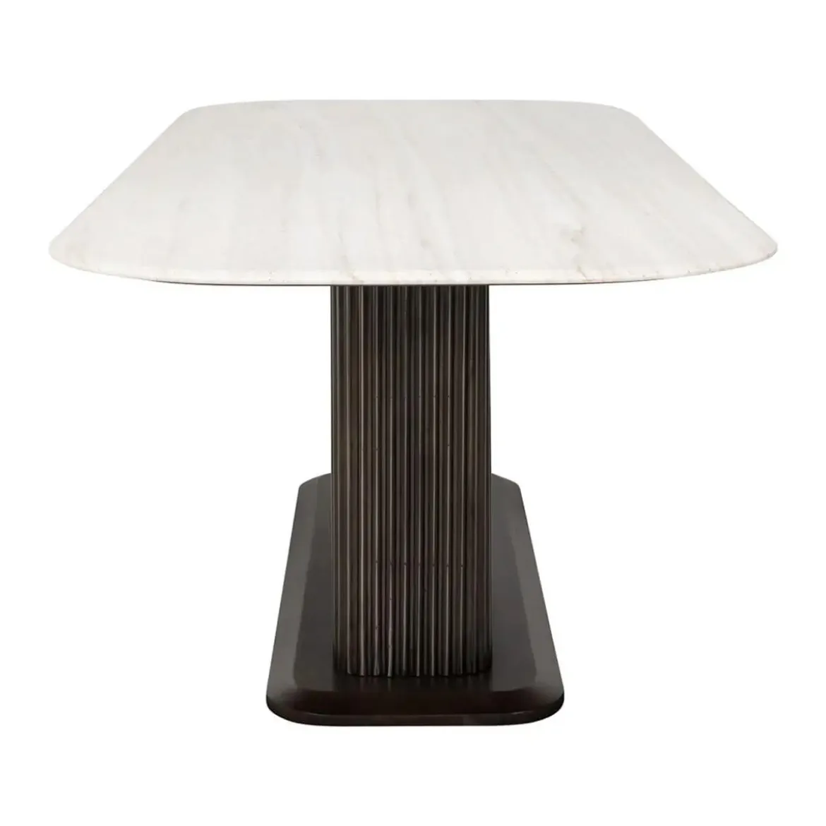 Eettafel marmer en donker hout - Richmond Interiors Mayfield