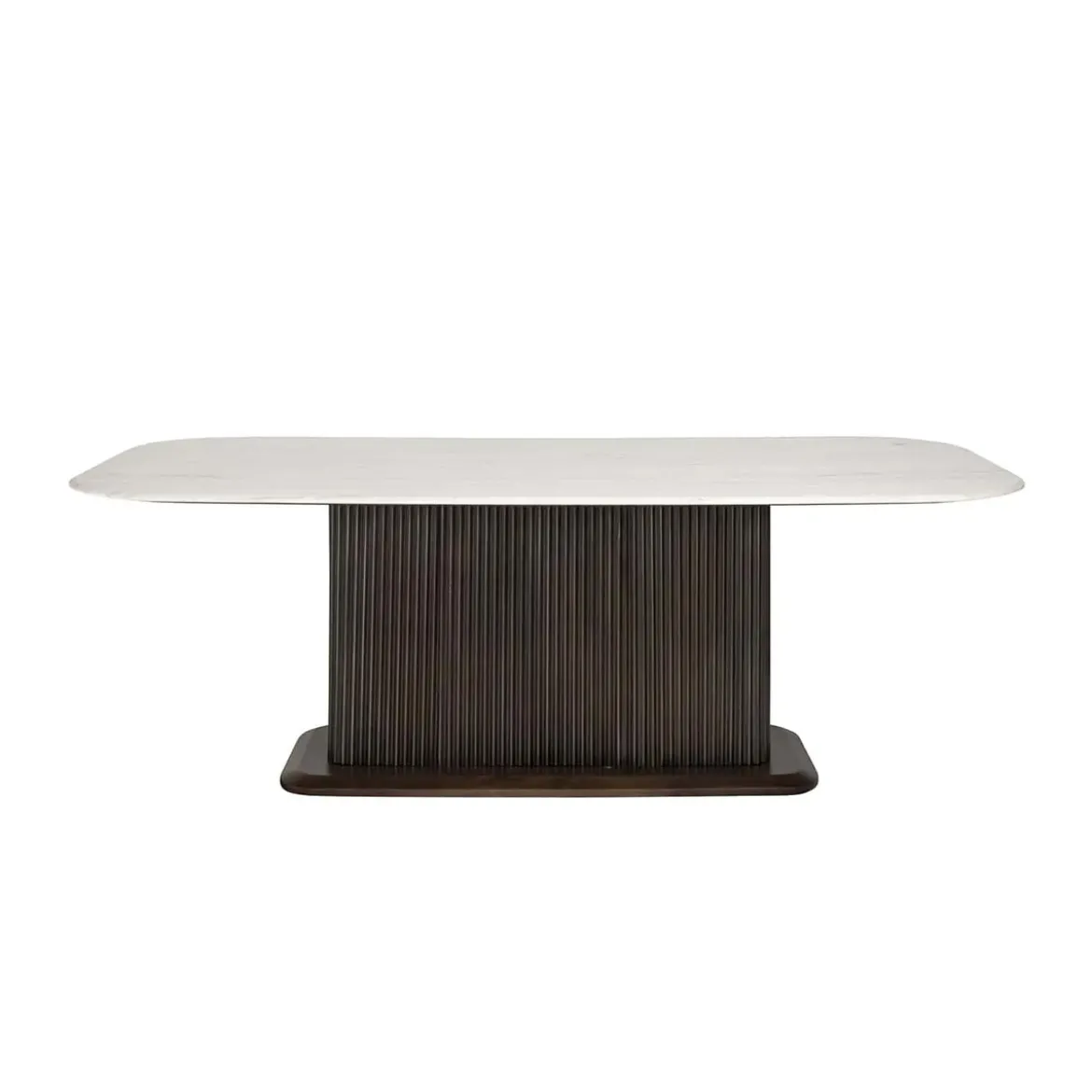 Eettafel marmer en donker hout - Richmond Interiors Mayfield