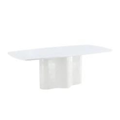 Eettafel met afgeronde hoeken - Lavis Vaddo