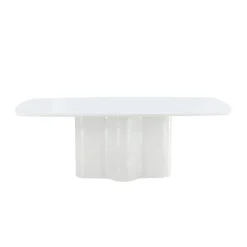 Eettafel met afgeronde hoeken - Lavis Vaddo