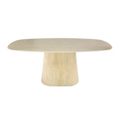 Eettafel met ovale blad - Giani Centro