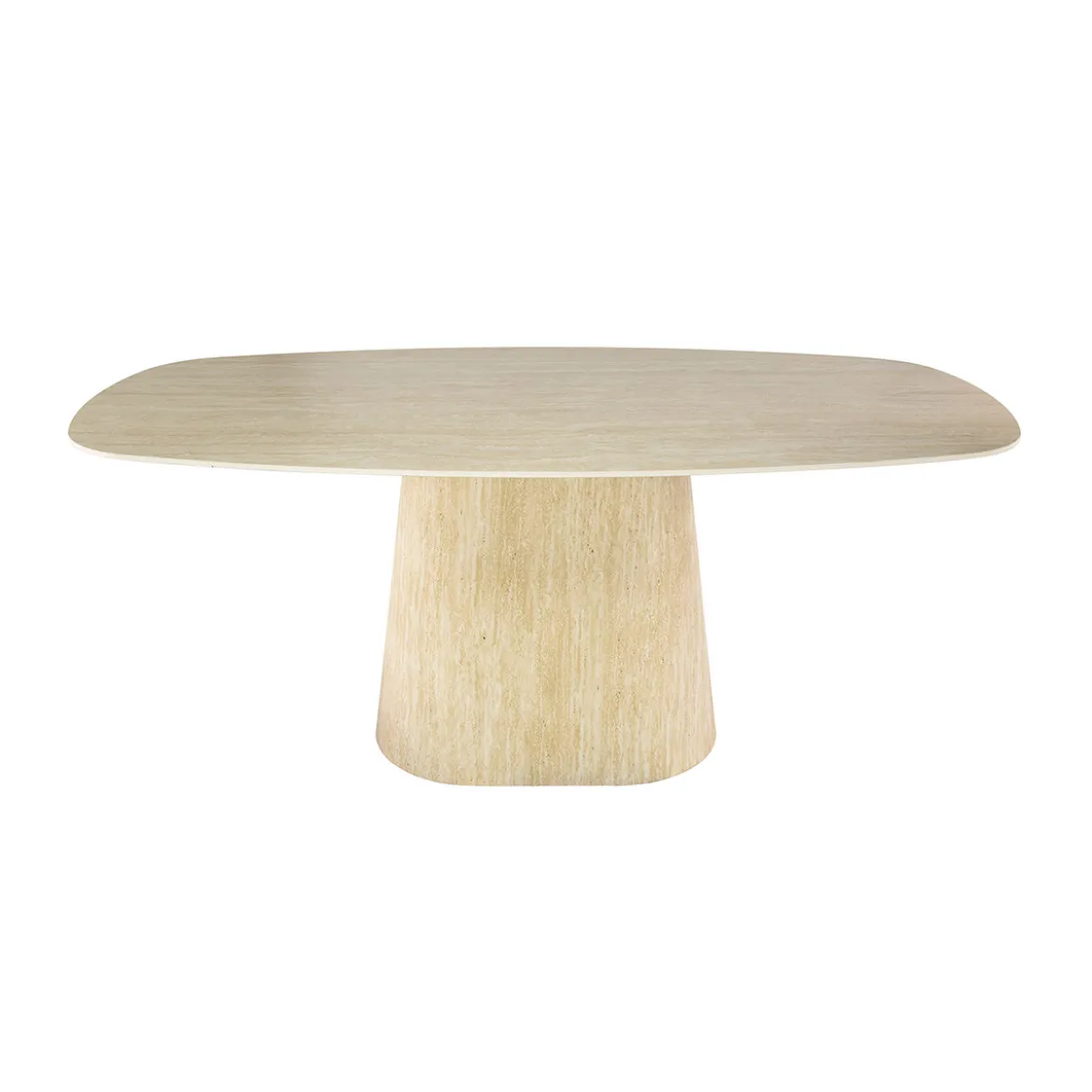 Eettafel met ovale blad - Giani Centro