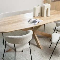 Eettafel naturel hout - Eleonora Nikki