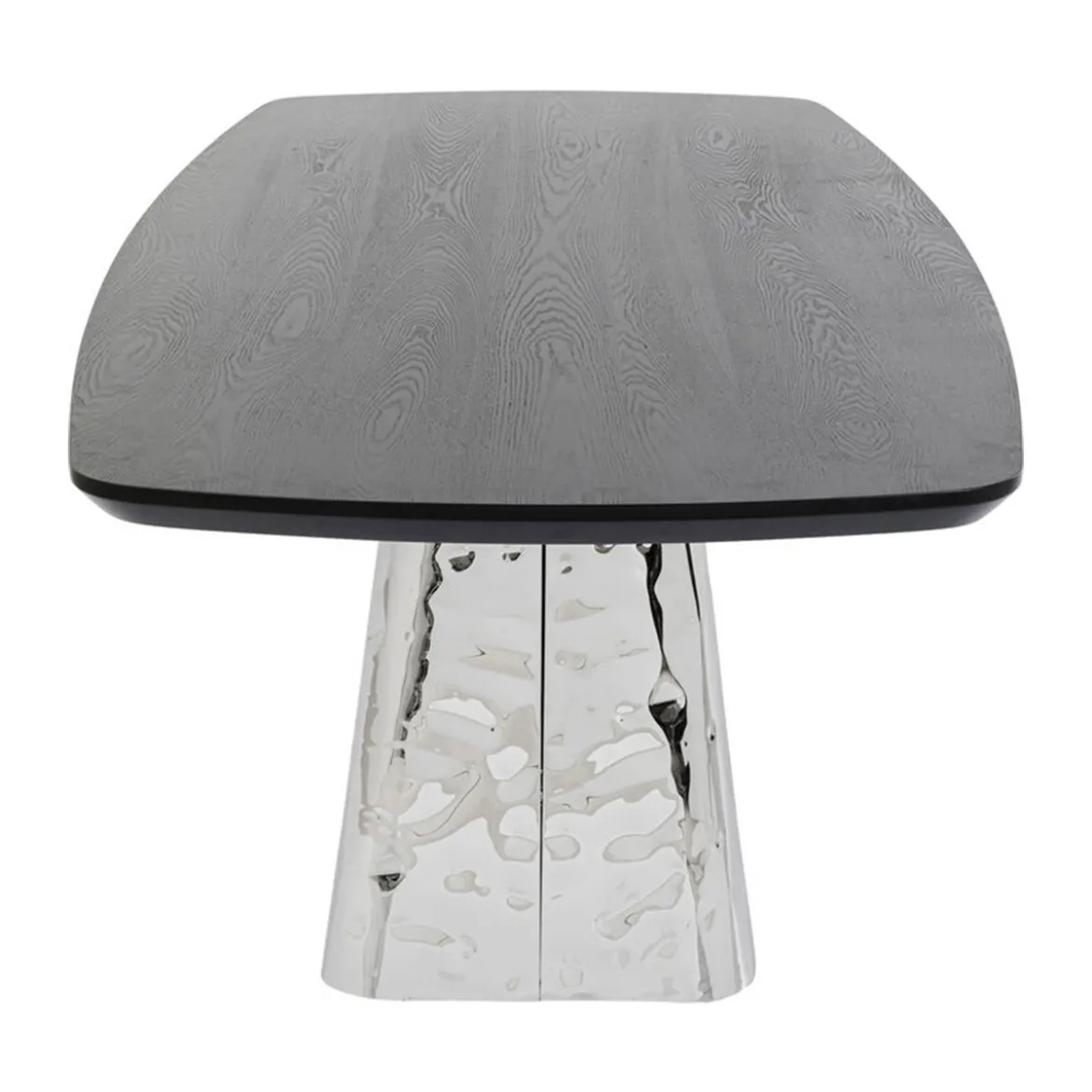 Eettafel van chroom - Kare Design Caldera