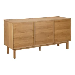 Eiken dressoir met 3D vormen - Bodio Mare