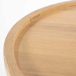 Eiken salontafel rond - Eleonora Leia