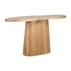 Eiken sidetable organische vorm - Richmond Interiors Riva